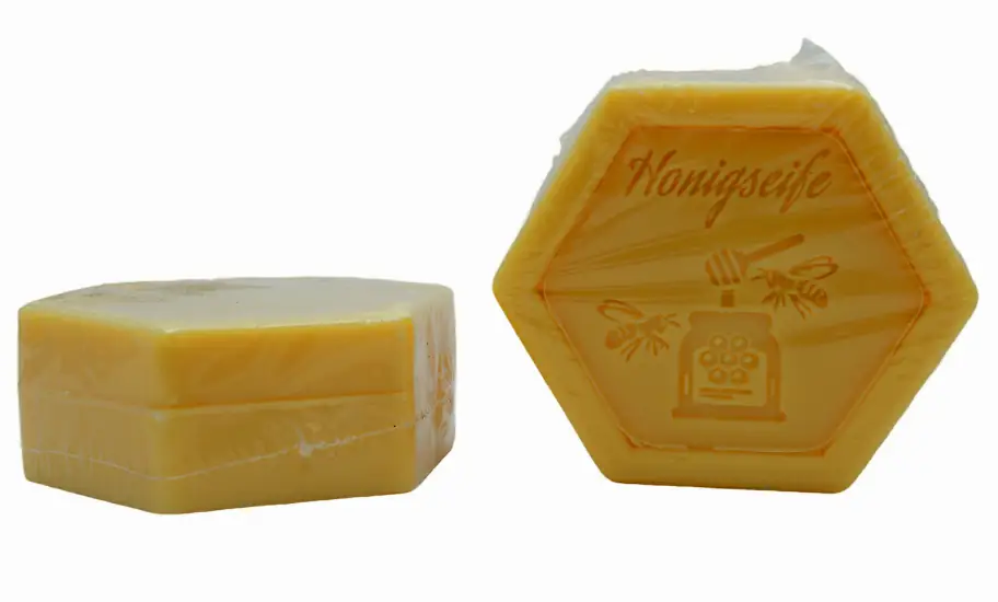 Honig-Seife mit Bienenwachs - Honigseife 100g